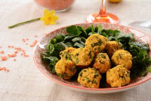 Recette Falafels aux lentilles corail et épinards {#vegan}