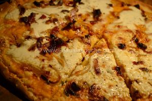 Recette Tarte Flambée Au Cheddar