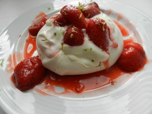 Recette Pavlovas aux fraises