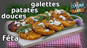 Recette 8 Galettes de patates douces à la féta