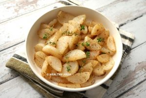 Recette Navets glacés rôtis au four