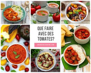 Recette 80 recettes faciles à base de tomates fraîches