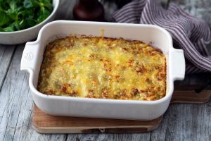 Recette Gratin de ravioles aux poireaux