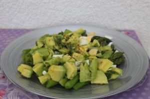 Recette Salade avocat - asperges - citron