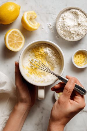 Recette Quick & Zesty Lemon Protein Mug Cake in Just 3 Minutes