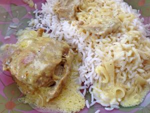 Recette Filet mignon de porc au curry ( 4 personnes )