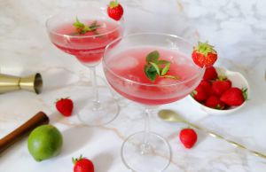 Recette Cocktail sans alcool à la Fraise