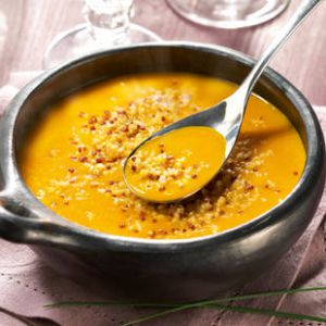 Recette Soupe de potimarron au quinoa