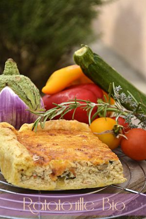 Recette Quiche de légumes bio