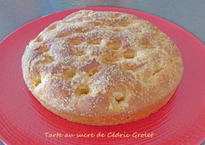 Recette Tarte au sucre de Cédric Grolet