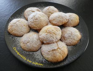 Recette Craquelés au citron de Christophe Felder *