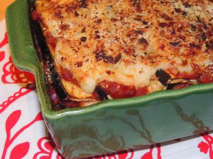 Recette Gratin d'aubergines façon moussaka #vegan