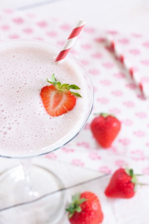 Recette Smoothie fraises et banane | vegan