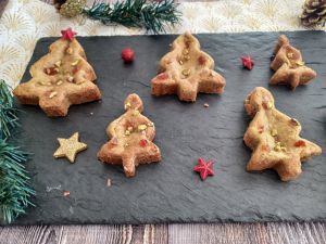 Recette Cookies sapin pistache