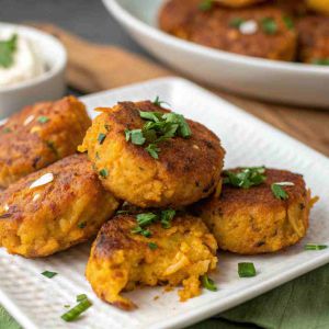 Recette Butternut Squash Fritters – Crispy Vegetable Pancakes