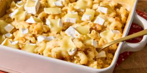 Recette Baked Brie Mac and Cheese