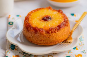 Recette Gâteau moelleux renversé à l’ananas