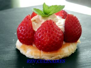 Recette Tartelette fraises mascarpone café