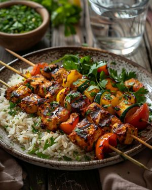 Recette Délicieuse : Brochettes de Dinde au Curry Faciles à Préparer