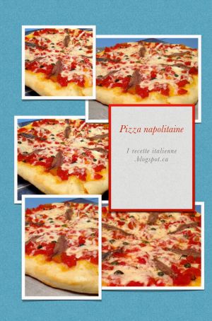 Recette Pizza napolitaine (tomate, mozzarella, anchois, câpres, origan)