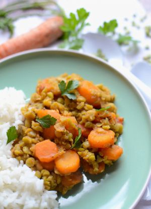 Recette Mijoté de pois  cassés #vég