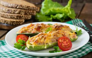 Recette Courgette farcie au thon