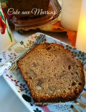 Recette Cake aux Marrons