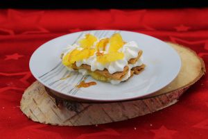 Recette Millefeuilles de Noël à l’orange et au caramel