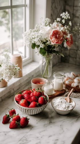 Recette Strawberry Mochi Recipe: Soft, Chewy Bites with a Juicy Surprise
