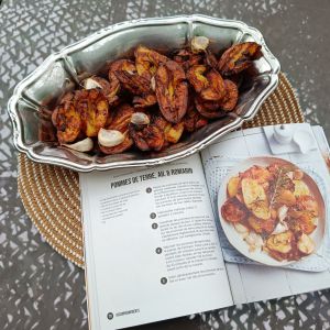 Recette Pommes de terre, ail et thym au air fryer