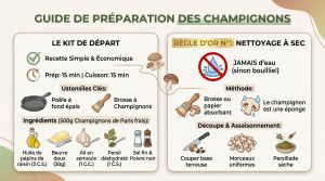 Recette Champignons Etchebest croustillants : fini la bouillie