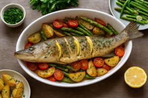 Recette Brochet : cuisson au four, herbes fraîches et accompagnements sains