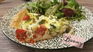 Recette Quiche au poulet et au brocoli