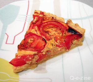 Recette Tarte à la tomate