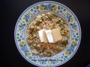 Recette Risotto aux 2 fromages