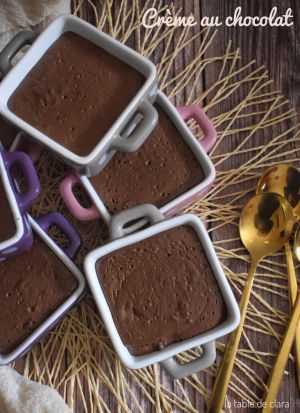 Recette Crème au chocolat - 3 ingrédients seulement