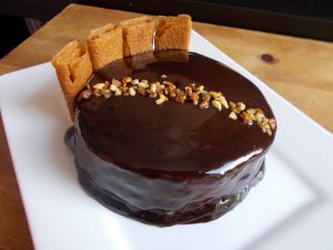 Recette Elvinois (entremet chocolat-caramel)