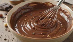 Recette Laissez-vous tenter par le roulé praliné-noisettes au cœur croustillant : la sensation gourmande qui fait vibrer la toile !