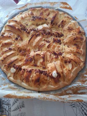 Recette Tarte gâteau aux pommes