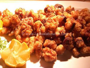 Recette Poulpe Frit-Pulpito Frito