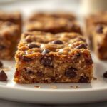 Recette Healthy Chocolate Chip Oatmeal Bars