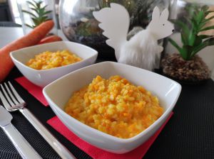 Recette Risotto aux carottes ( Thermomix)