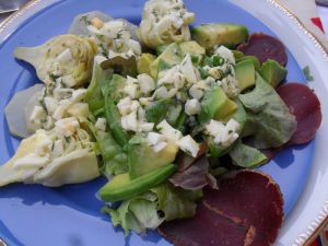 Recette Salade d avocat sauce verte