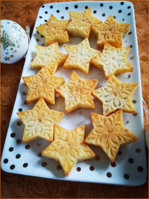 Recette Etoiles aux courgettes