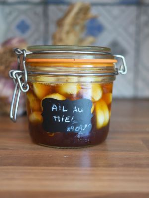 Recette Ail au miel lacto fermenté