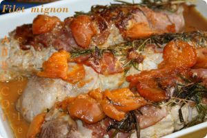 Recette Filet mignon de porc aux abricots & à la cannelle