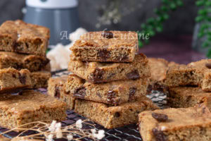 Recette Blondies au café et chocolat