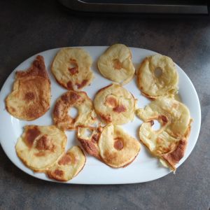 Recette Rondelles pommes façon beignet au COMBI NINJA