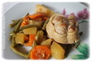 Recette Paupiettes et légumes au Cookéo