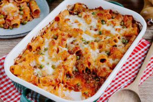 Recette Rigatoni al forno